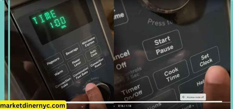 how to remove control lock on ge microwave